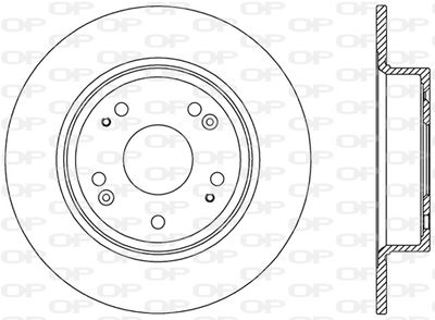Тормозной диск OPEN PARTS BDR2495.10 для ACURA TSX