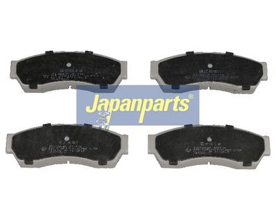 JAPANPARTS Stabdžių trinkelių rinkinys, diskinis stabdys