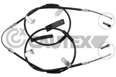 Тросик, cтояночный тормоз CAUTEX 763189 для CHEVROLET SPARK