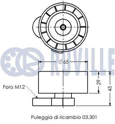 INTINZATOR CUREA CUREA DISTRIBUTIE RUVILLE 540905 1