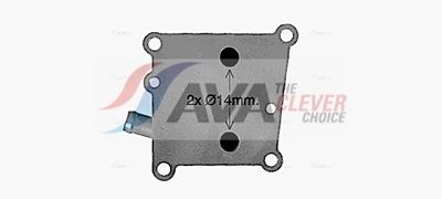 RADIATOR ULEI ULEI MOTOR AVA Clever Choice FD3598