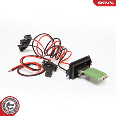 Odpor, vnitřní tlakový ventilátor SKV 95SKV043