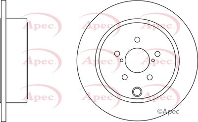 Brake Disc APEC DSK2673