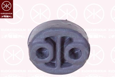 Pasek gumowy, system wydechowy KLOKKERHOLM 255-096