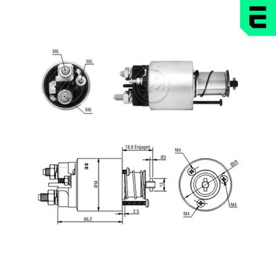 Elektromagnetický spínač, startér ERA ZM1497