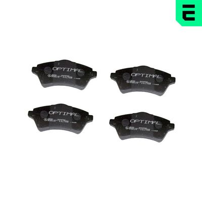 комплект спирачно феродо, дискови спирачки OPTIMAL BP-82200