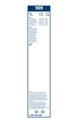 WISCHBLATT BOSCH 3397001909 5