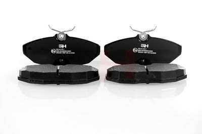 Bremsbelagsatz, Scheibenbremse