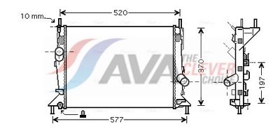 RADIATOR RACIRE MOTOR