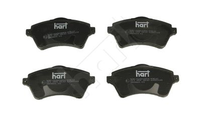 Комплект тормозных колодок, дисковый тормоз HART 221 654 для LAND ROVER FREELANDER