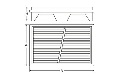 въздушен филтър SCT - MANNOL SB 2395