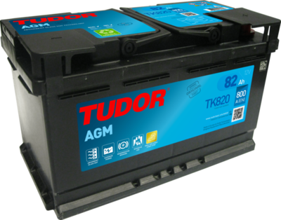 Стартерная аккумуляторная батарея TUDOR TK820 для FIAT FULLBACK