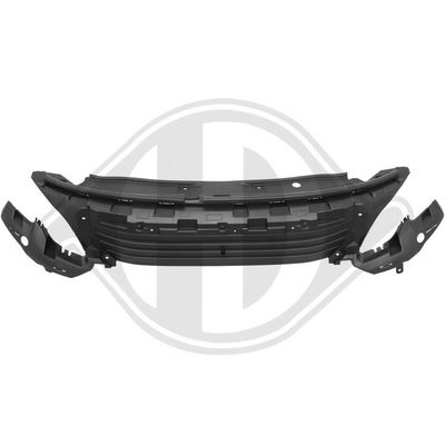 Houder, radiateurgrille