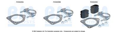 Монтажен комплект, изпускателна тръба BM Catalysts FK50409