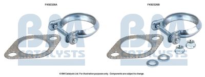 Монтажный комплект, катализатор BM CATALYSTS FK92326 для KIA PICANTO