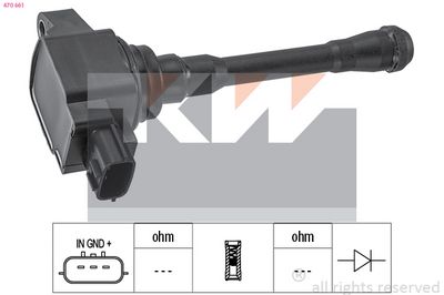 Cewka zapłonowa KW 470661