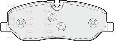 Brake Pad Set APEC PAD1468B