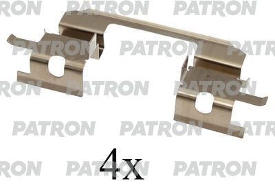Комплектующие, колодки дискового тормоза PATRON PSRK1123 для SUBARU LEGACY