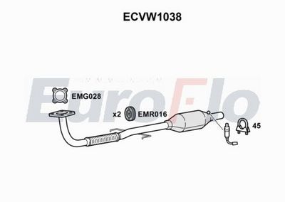 Katalizator EUROFLO 6N0253058NX