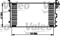 VALEO 814343 Радиатор кондиционера  для KIA MAGENTIS (Киа Магентис)