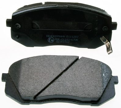 Комплект тормозных колодок, дисковый тормоз B111287