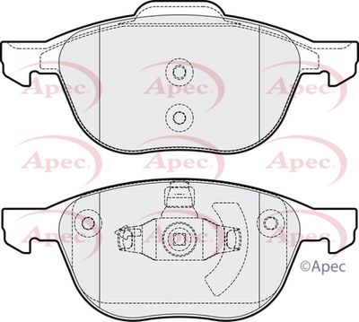 Brake Pad Set APEC PAD1415
