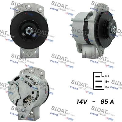 Генератор SIDAT A12LU0618A2 для AUSTIN-HEALEY SPRITE