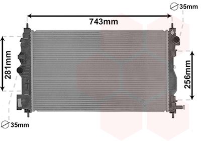 VAN WEZEL 37002599 Крышка радиатора  для CHEVROLET CRUZE (Шевроле Крузе)