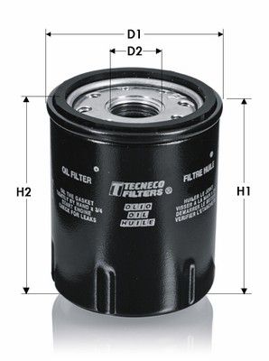 TECNECO FILTERS OL304 Масляный фильтр  для GREAT WALL  (Грейтвол Коолбеар)