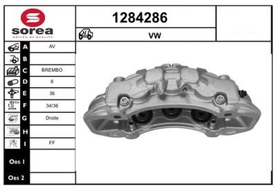 BREMSSATTEL SNRA 1284286