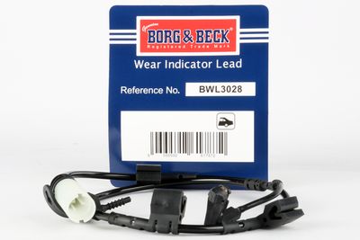 предупредителен контактен сензор, износване на накладките BORG & BECK BWL3028