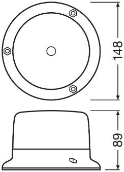 RUNDUMKENNLEUCHTE ams-OSRAM RBL102 2