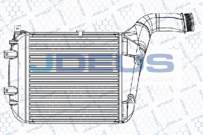Интеркулер JDEUS RA8010470 для AUDI Q7