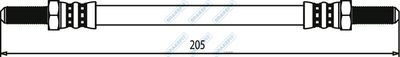 APEC Brake Hose BHO4279