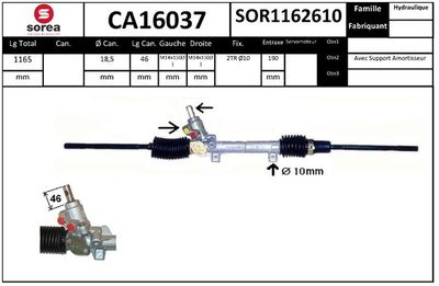 LENKGETRIEBE SNRA CA16037