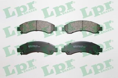 Brake Pad Set, disc brake 05P1568