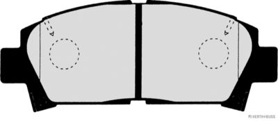 SET PLACUTE FRANA FRANA DISC Herth+Buss Jakoparts J3602063 1