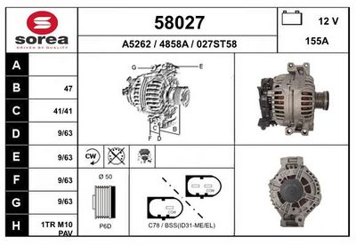GENERATOR EAI 58027