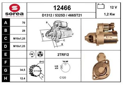 STARTER EAI 12465