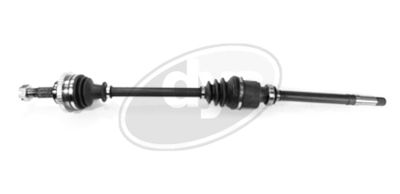 DYS 76-PE-8008A Полуось в сборе  для PEUGEOT 206 Наклонная задняя часть (2A/C) 1.6 16V