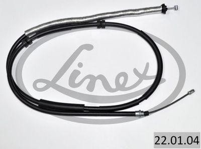 Тросик, cтояночный тормоз LINEX 22.01.04 для LANCIA DELTA
