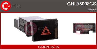 COMUTATOR LUMINI DE AVARIE CASCO CHL78008GS