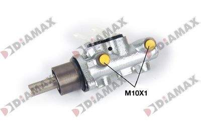 Главный тормозной цилиндр DIAMAX N04388 для FIAT DOBLO
