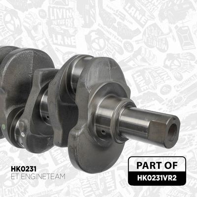 Sada na opravu, klikový hřídel ET ENGINETEAM HK0231VR2
