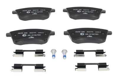 Brake Pad Set, disc brake 13.0460-2741.2