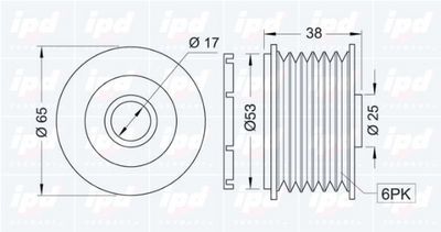 SISTEM ROATA LIBERA GENERATOR IPD 120883 1