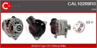 GENERATOR / ALTERNATOR CASCO CAL10269RS