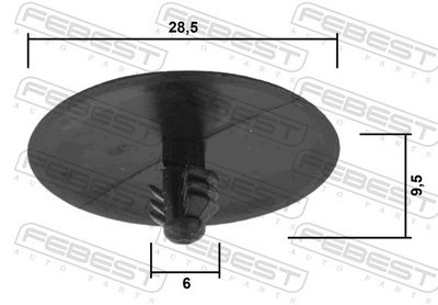 CLIPS ACOPERIRE DECORATIVA SI PROTECTIE FEBEST 88570127 1