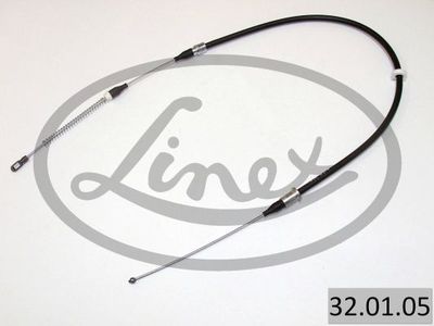 Тросик, cтояночный тормоз LINEX 32.01.05 для OPEL CORSA