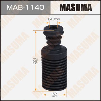 Пылезащитный комплект, амортизатор MASUMA MAB-1140 для NISSAN ALMERA